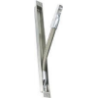Verdeckter Kabelübergang M119115 - Edelstahl, L 478 mm für Türfalz