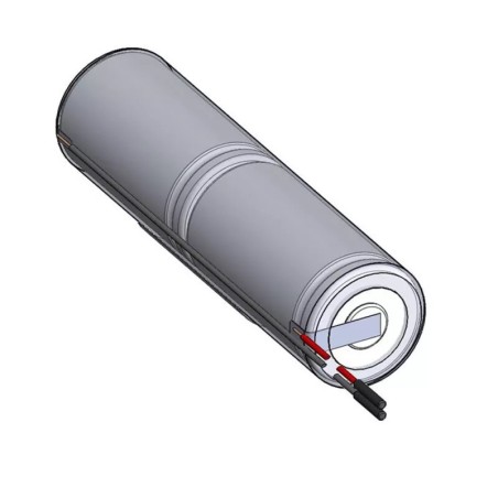 Akkupack 2,4 V 2500 mAh NiCd L2x1 Stab
