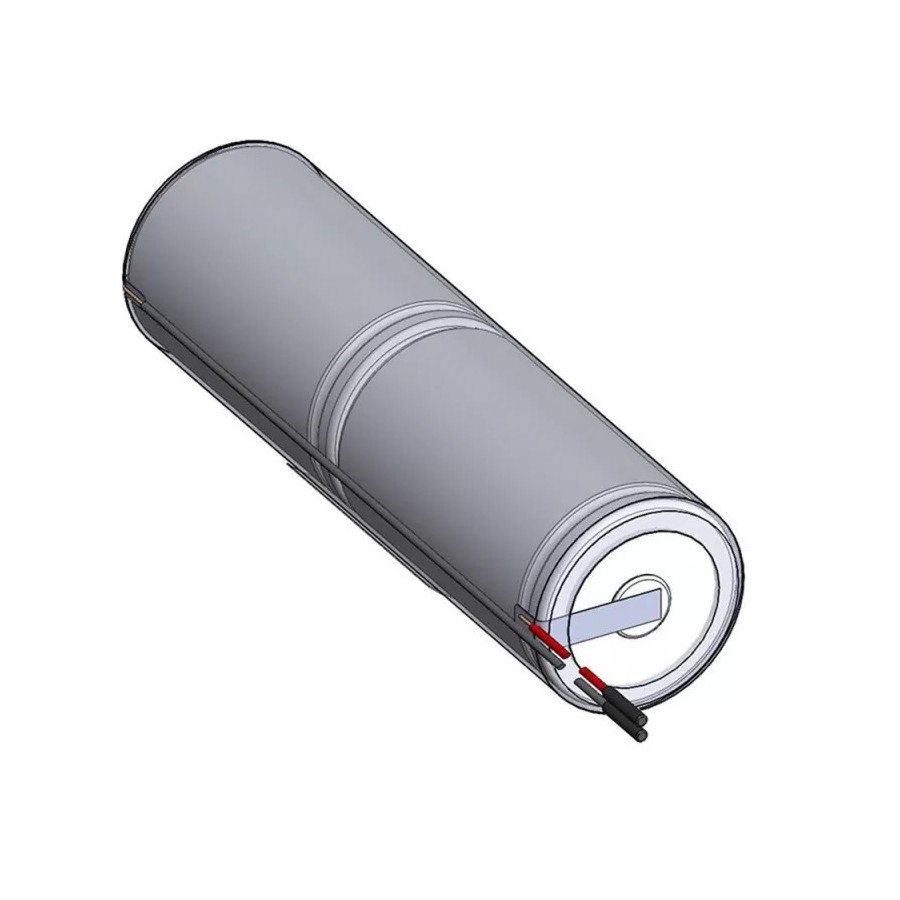 Akkupack 2,4 V 4000 mAh NiCd L2x1 Stab Akkupack 2,4 V 4000 mAh NiCd L2x1 Stab