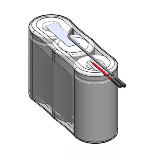 Akkupack 3,6 V 1500 mAh NiCd F3x1 Reihe