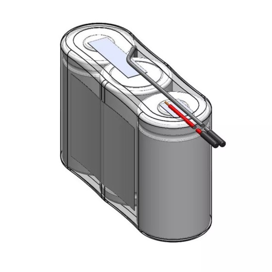 Akkupack 3,6 V 1800 mAh NiCd F3x1 Reihe