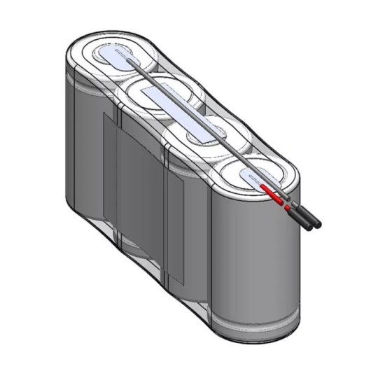 Akkupack 4,8 V 1800 mAh NiCd F4x1 Reihe