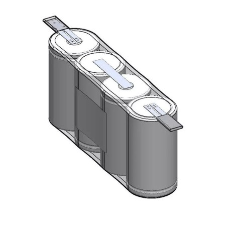 Akkupack 4,8 V 4000 mAh NiCd F4x1 Reihe