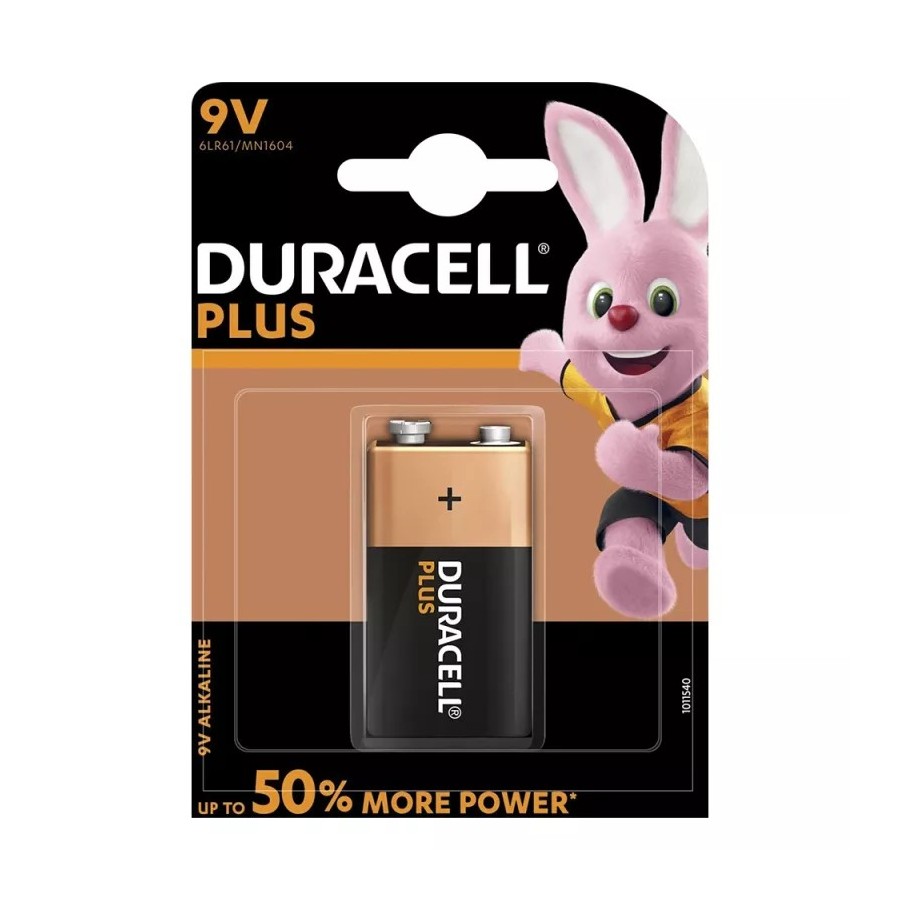 Duracell Plus 9V (MN1604/6LR61) 1er Blister Duracell Plus 9V (MN1604/6LR61) 1er Blister