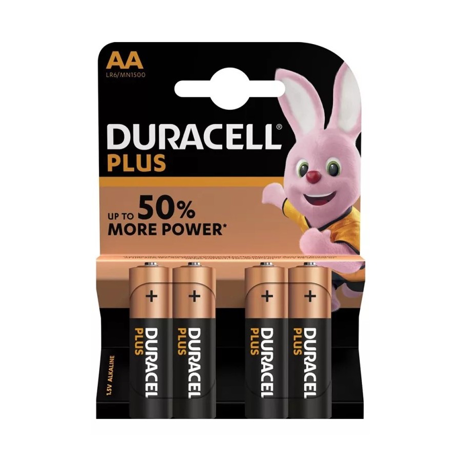 Duracell Plus AA (MN1500/LR6) 4er Blister Duracell Plus AA (MN1500/LR6) 4er Blister