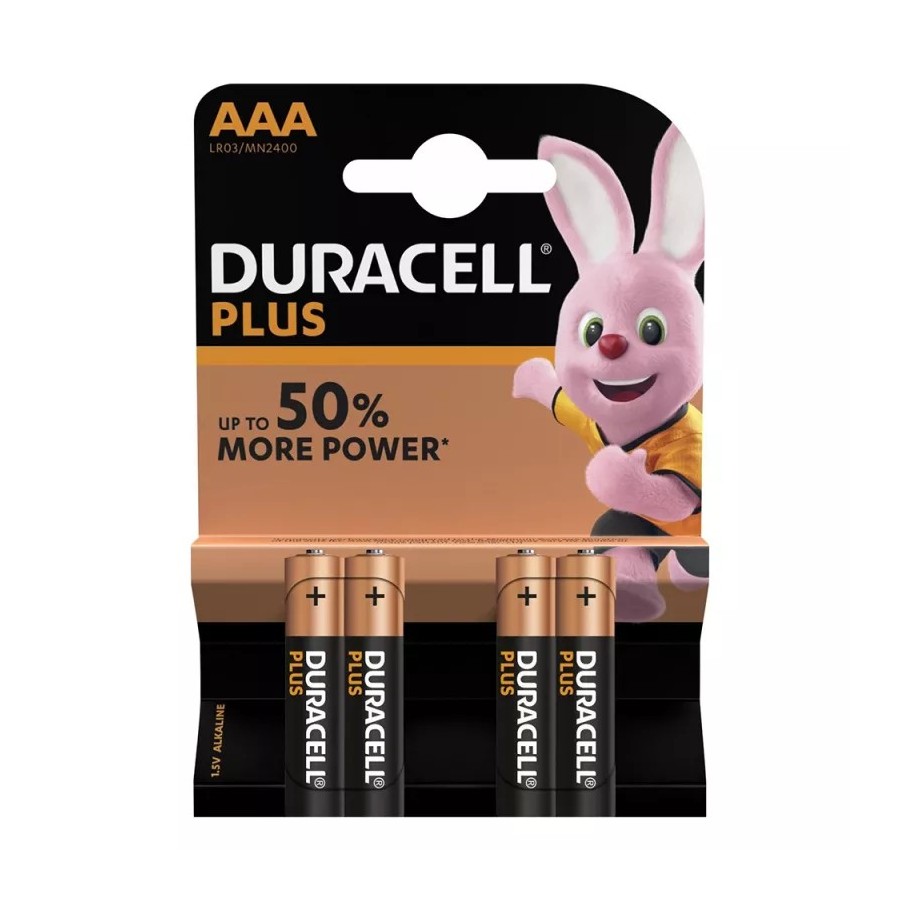 Duracell Plus AAA (MN2400/LR3) 4er Blister Duracell Plus AAA (MN2400/LR3) 4er Blister