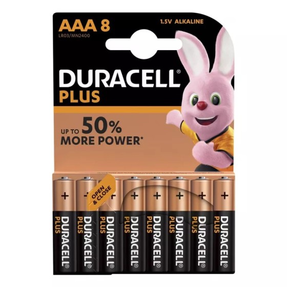 Duracell Plus AAA (MN2400/LR3) 8er Blister