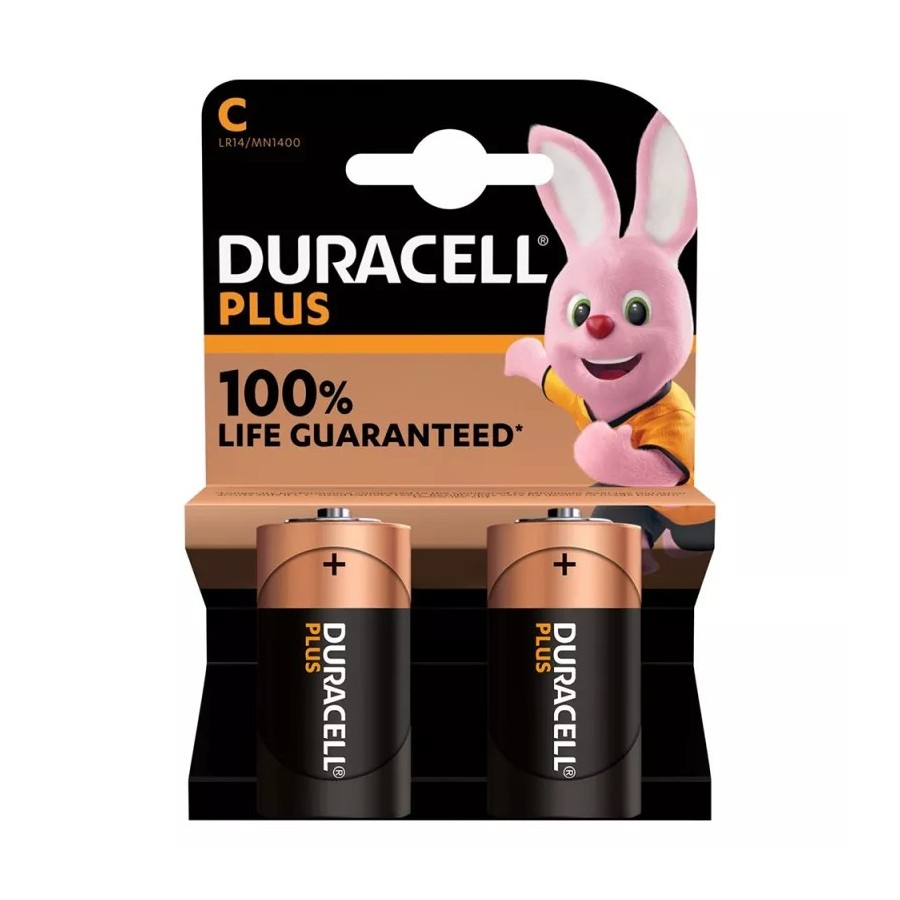 Duracell Plus C (MN1400/LR14) 2er Blister Duracell Plus C (MN1400/LR14) 2er Blister