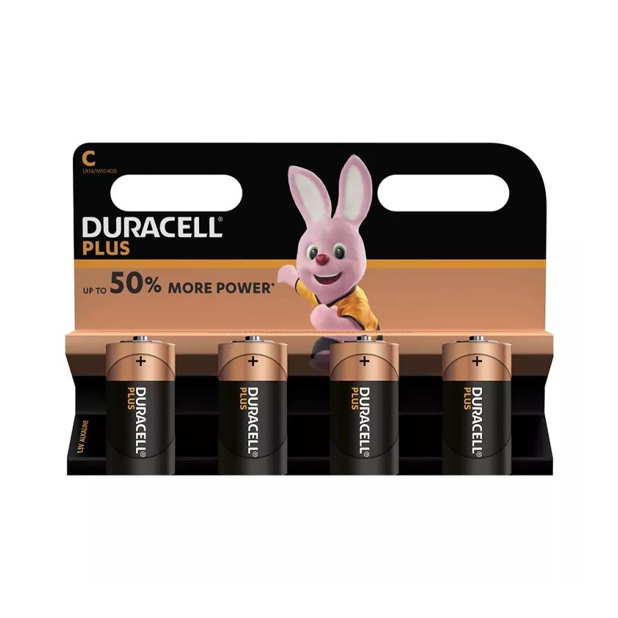 Duracell Plus C (MN1400/LR14) 4er Blister Duracell Plus C (MN1400/LR14) 4er Blister