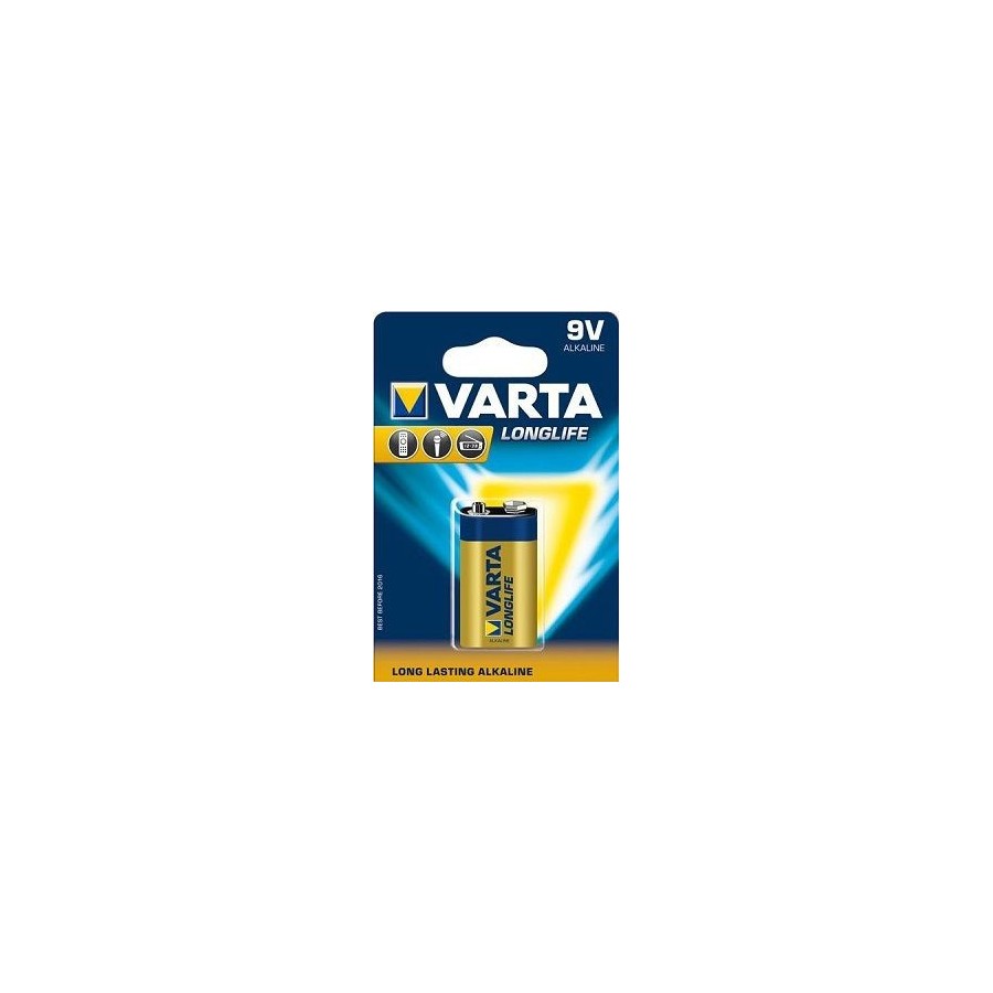 VARTA LONGLIFE 9V Blister 1 VARTA LONGLIFE 9V Blister 1