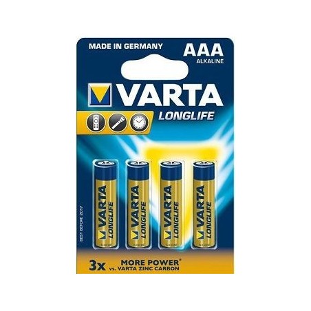 VARTA LONGLIFE AAA Blister 4