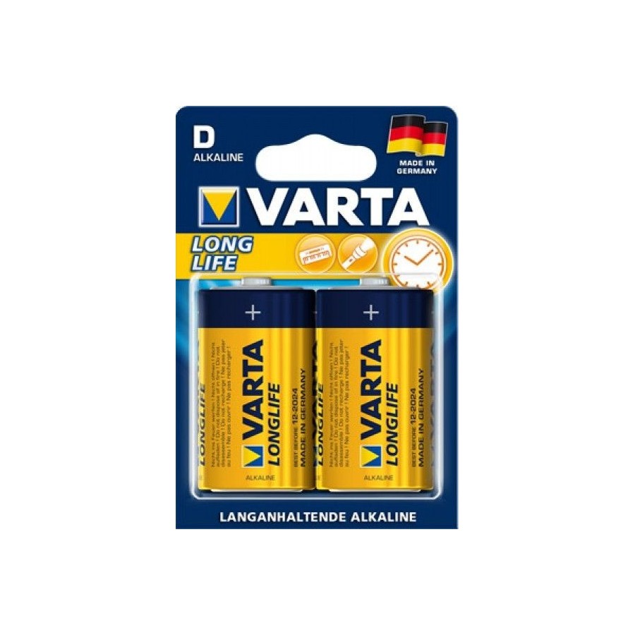 VARTA LONGLIFE D Blister 2 VARTA LONGLIFE D Blister 2