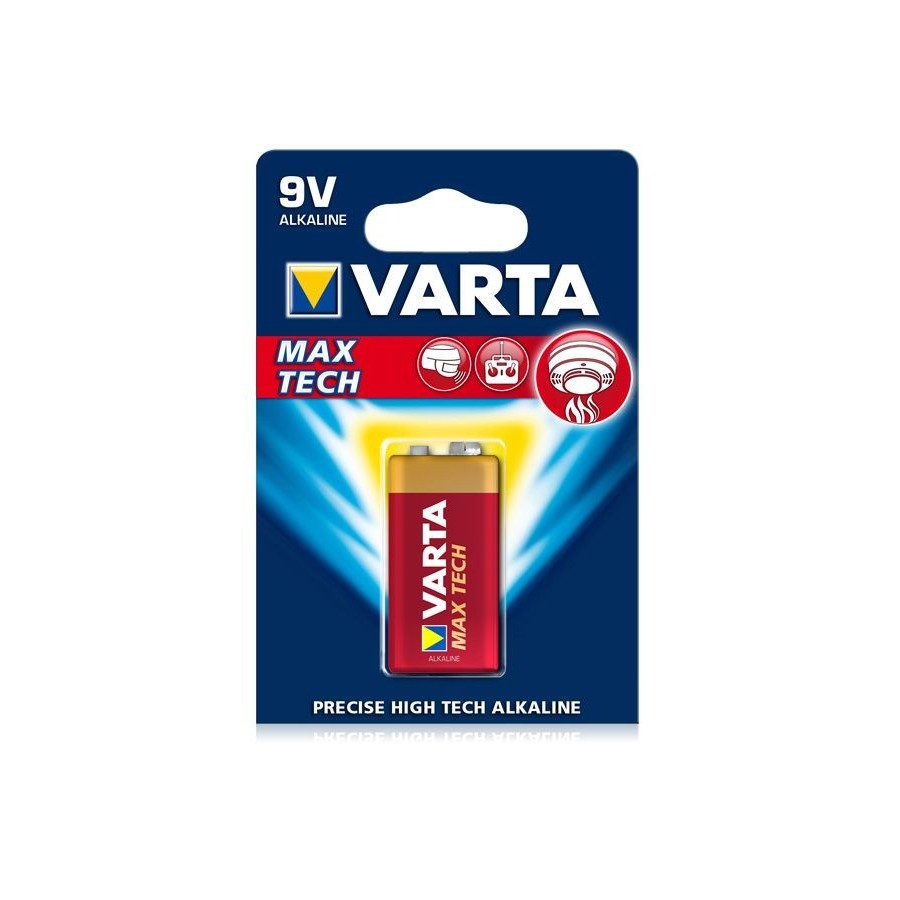 VARTA LONGLIFE Max Power 9V Blister 1 VARTA LONGLIFE Max Power 9V Blister 1