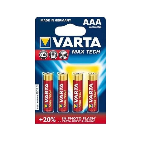 VARTA LONGLIFE Max Power AAA Blister 4