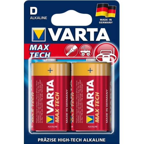 VARTA LONGLIFE Max Power D Blister 2