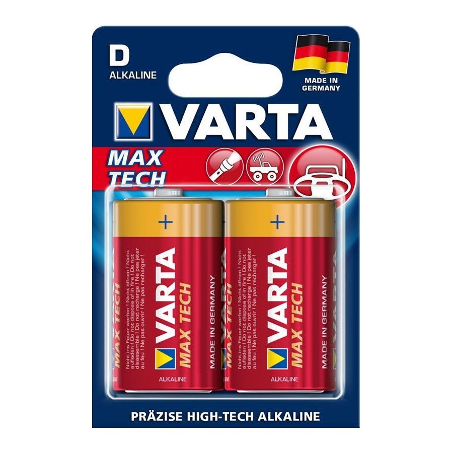 VARTA LONGLIFE Max Power D Blister 2 VARTA LONGLIFE Max Power D Blister 2