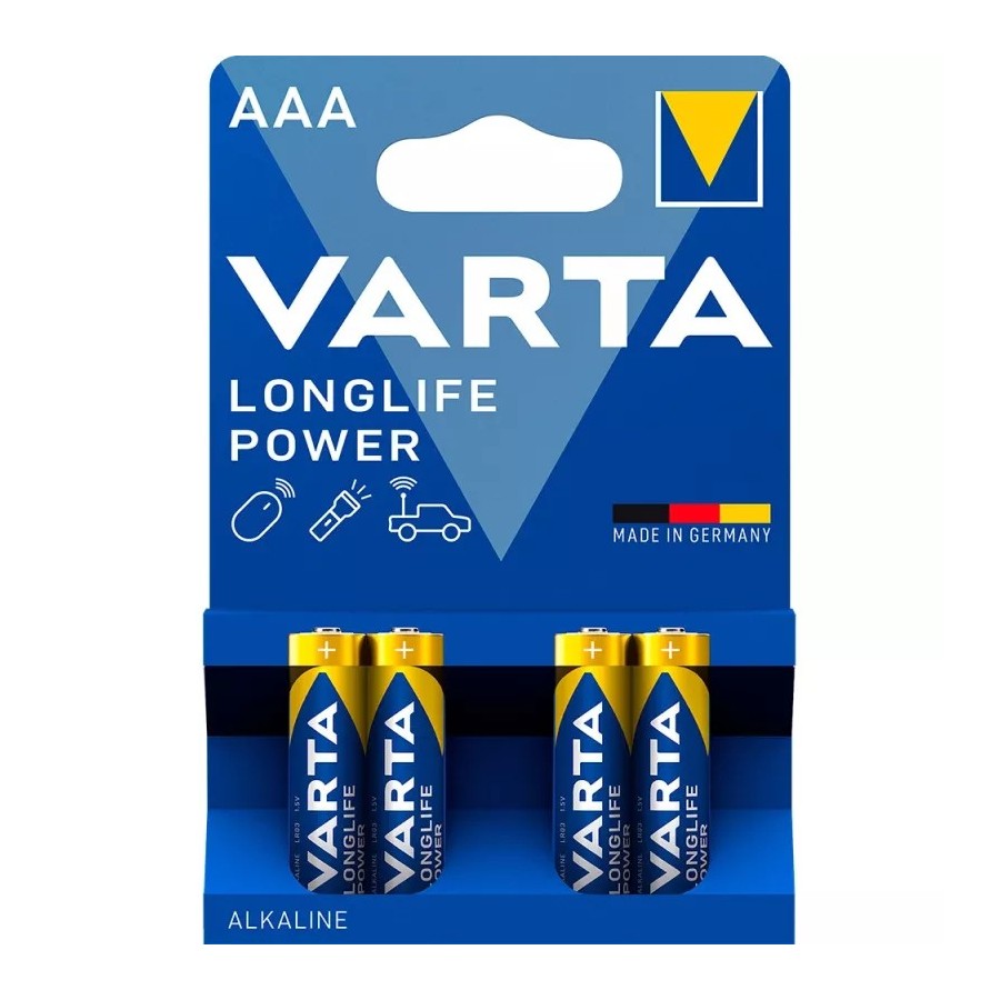 VARTA LONGLIFE Power AAA Blister 4 VARTA LONGLIFE Power AAA Blister 4