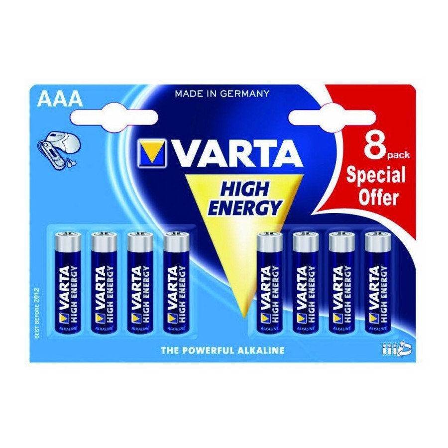 VARTA LONGLIFE Power AAA Blister 8 VARTA LONGLIFE Power AAA Blister 8