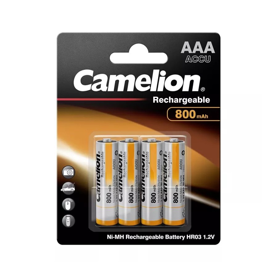 Camelion Akku HR03 AAA Mikro Akku 2er Blister