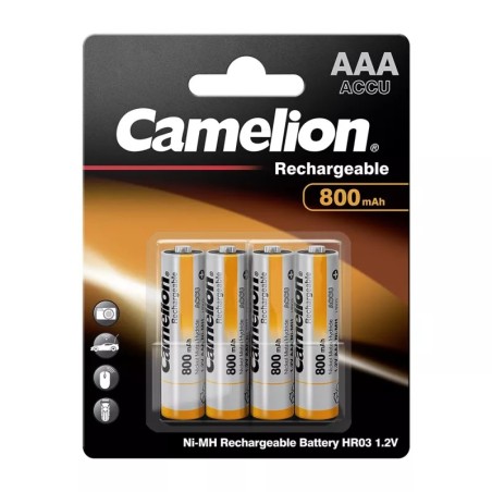 Camelion Akku HR03 AAA Mikro Akku 2er Blister