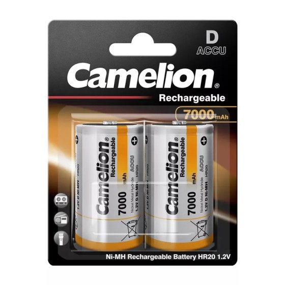 Camelion R20 D Mono Akku 2er Blister
