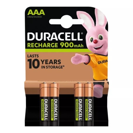 Duracell Recharge Ultra Akku AAA Mikro HR03 4er Blister