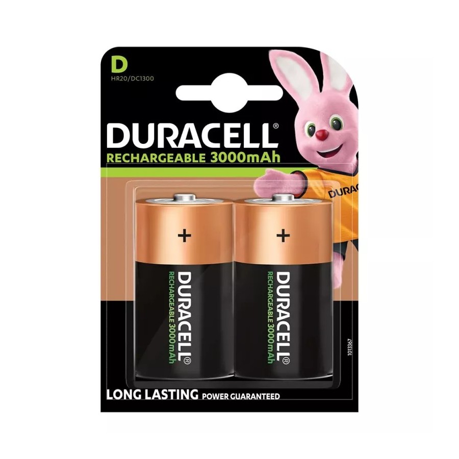 Duracell Recharge Ultra Akku D Mono HR20 2er Blister Duracell Recharge Ultra Akku D Mono HR20 2er Blister