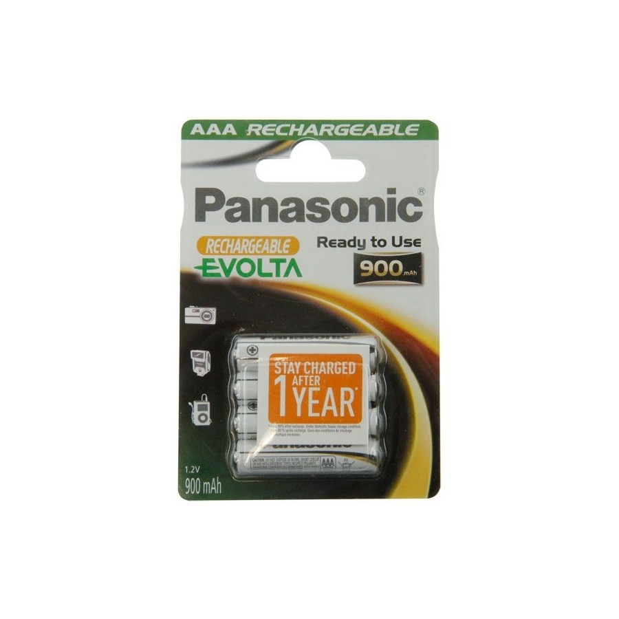 Panasonic Evolta HHR-4XXE AAA Mikro 4er Blister Panasonic Evolta HHR-4XXE AAA Mikro 4er Blister