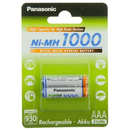 Panasonic High Capacity BK-4HGAE AAAMik 2er Blister