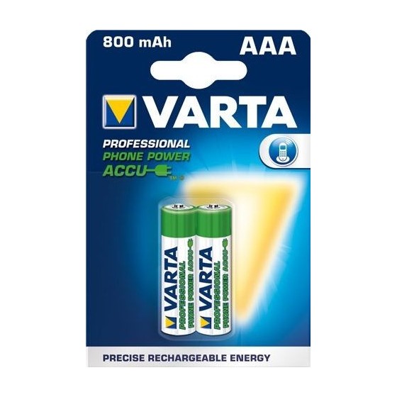 VARTA RECHARGE ACCU Phone AAA 800mAh Blister 2