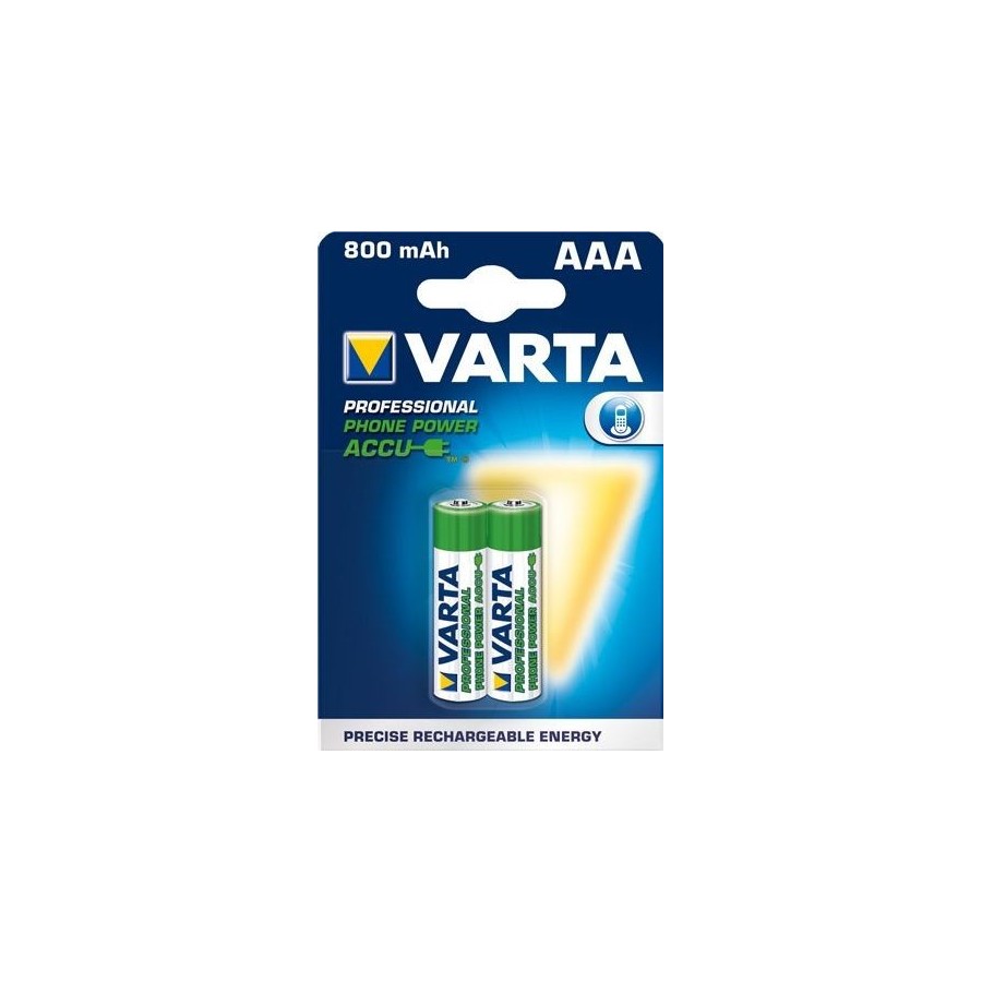 VARTA RECHARGE ACCU Phone AAA 800mAh Blister 2