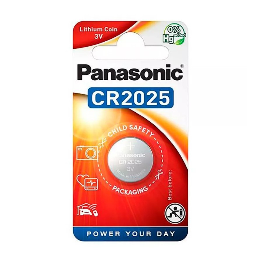 Panasonic Lithium Power CR2025 1er Blister Panasonic Lithium Power CR2025 1er Blister