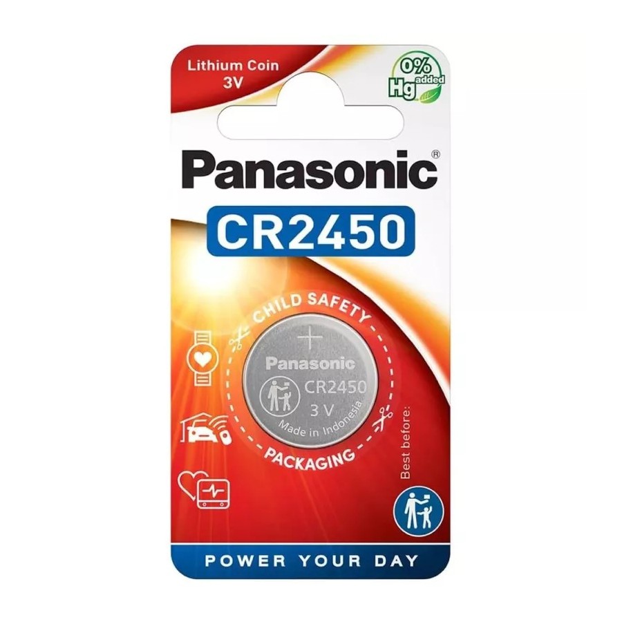 Panasonic Lithium Power CR2450 1er Blister Panasonic Lithium Power CR2450 1er Blister