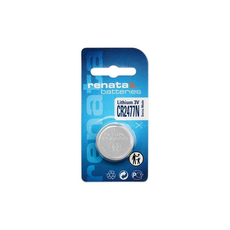 Renata CR 2477 N Lithium-Knopfzelle 1er Blister Renata CR 2477 N Lithium-Knopfzelle 1er Blister