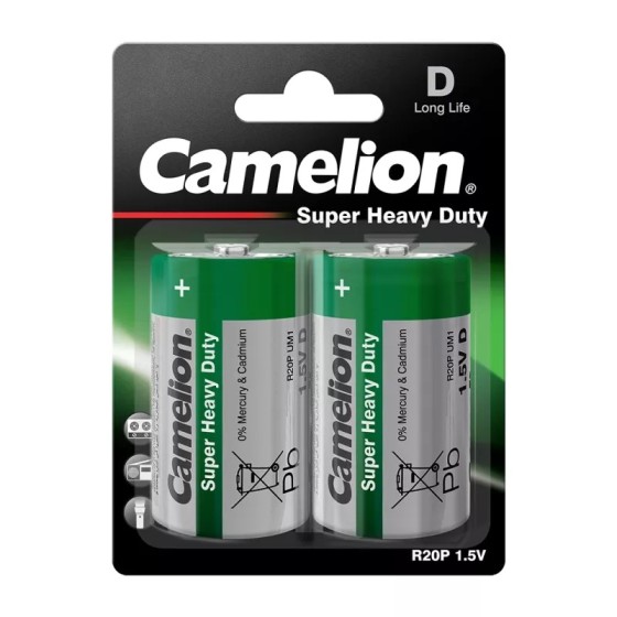 Camelion R20 D Mono 2er Blister