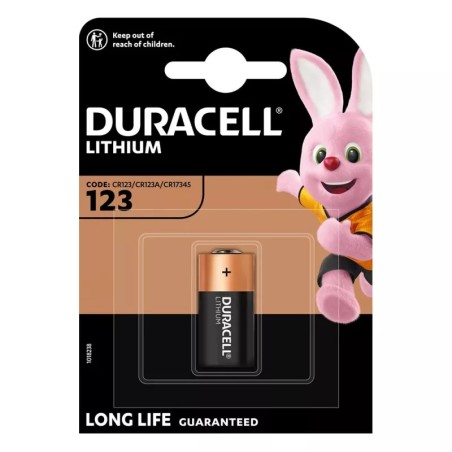 Duracell Lithium CR123 1er Blister