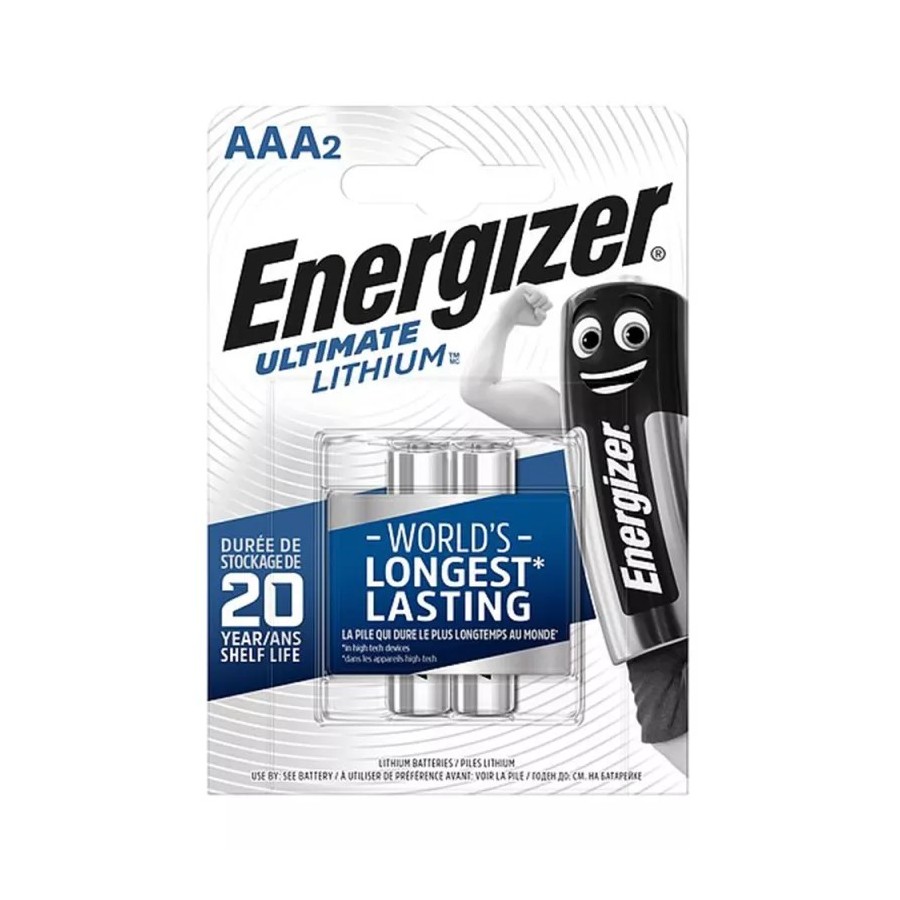 Energizer Ultimate Lithium Mikro AAA L92 2er Blister Energizer Ultimate Lithium Mikro AAA L92 2er Blister