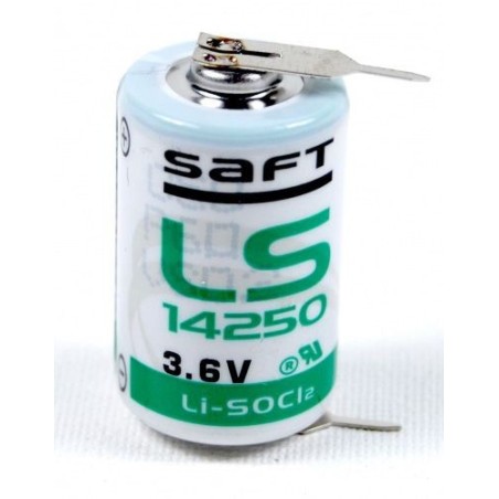Saft LS 14250 1/2AA Lithium 2PF