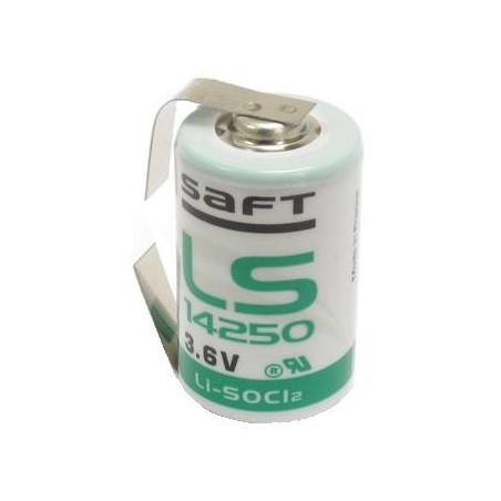 Saft LS 14250 1/2AA Lithium CNR mit LF 1-U