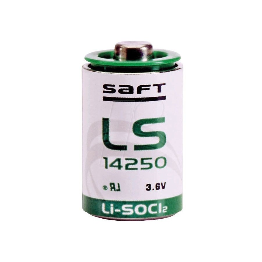 Saft LS 14250 1/2AA Lithium Standard Saft LS 14250 1/2AA Lithium Standard