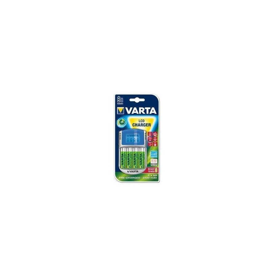 Varta 57070 LCD Charger NiMH inkl. 4 St. Akku 2400 Varta 57070 LCD Charger NiMH inkl. 4 St. Akku 2400