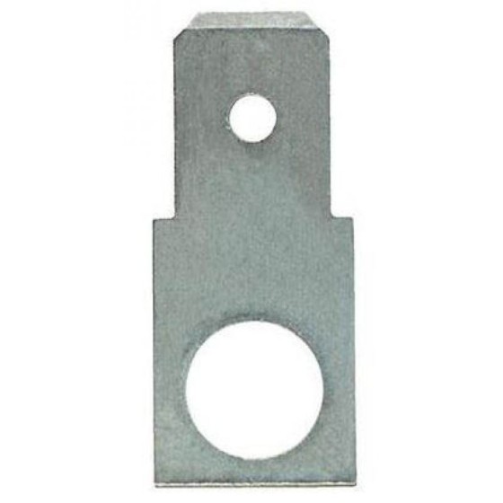 Poladapter M6 auf 6,3 mm Flachstecker