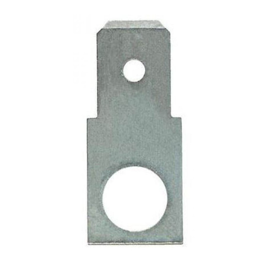 Poladapter M6 auf 6,3 mm Flachstecker