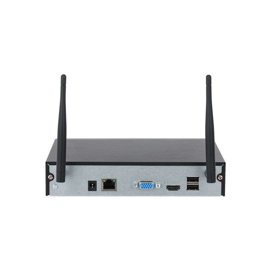 Dahua IP-WLAN-Rekorder, 8 Kanäle IP, 1x SATA à 20 TB, 1U, schwarz