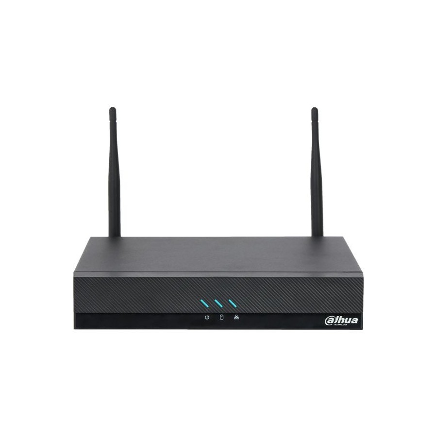 Dahua IP-WLAN-Rekorder, 8 Kanäle IP, 1x SATA à 20 TB, 1U, schwarz