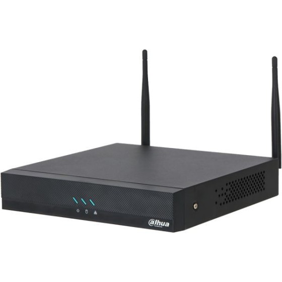 Dahua IP-WLAN-Rekorder, 8 Kanäle IP, 1x SATA à 20 TB, 1U, schwarz