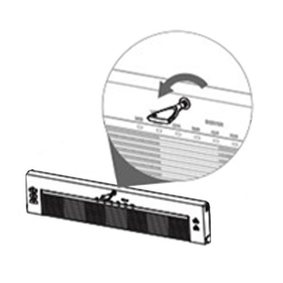 Dahua Frontplatte für NVR608H, inkl. Schlüssel
