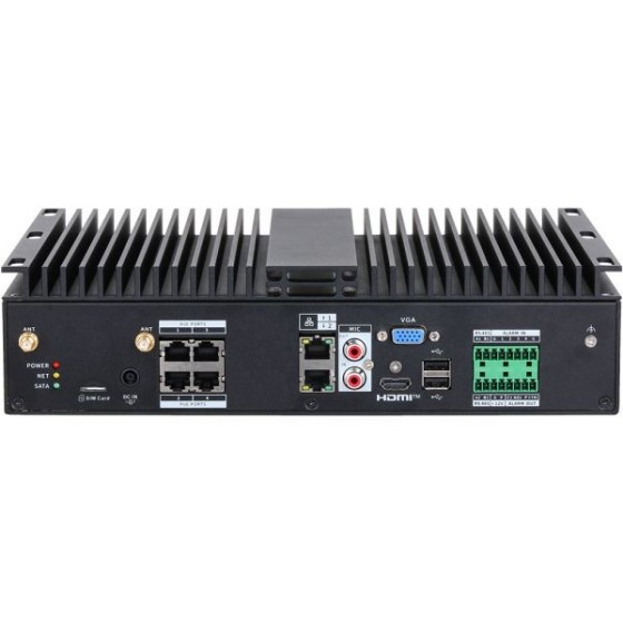 Dahua IP-Rekorder, 4 Kanäle PoE, H.265+, 4GGPS-Modul