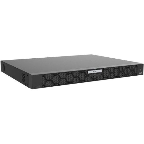Uniview IP-Rekorder, 16 Kanäle IP, 4x SATA à 16 TB, NDAA, schwarz