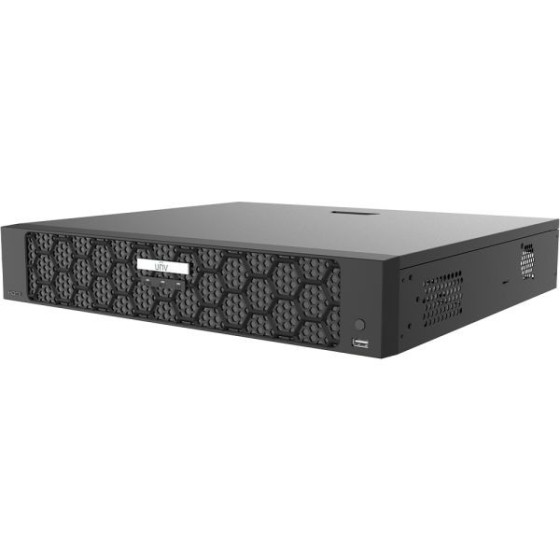 Uniview IP-PoE-Rekorder, 32 Kanäle IP, 16 Kanäle PoE, 4x SATA à 16 TB